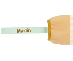 Funda Neopreno Stripes Yellow Chess 750ml