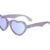 Gafas de Sol Flexibles Hearts (0-24meses) Lavender Shimmer Purple Mirrored Lenses