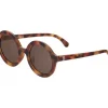 Gafas de Sol Flexibles (0-24meses) Euro Round Amber Lenses Classic Tortoise