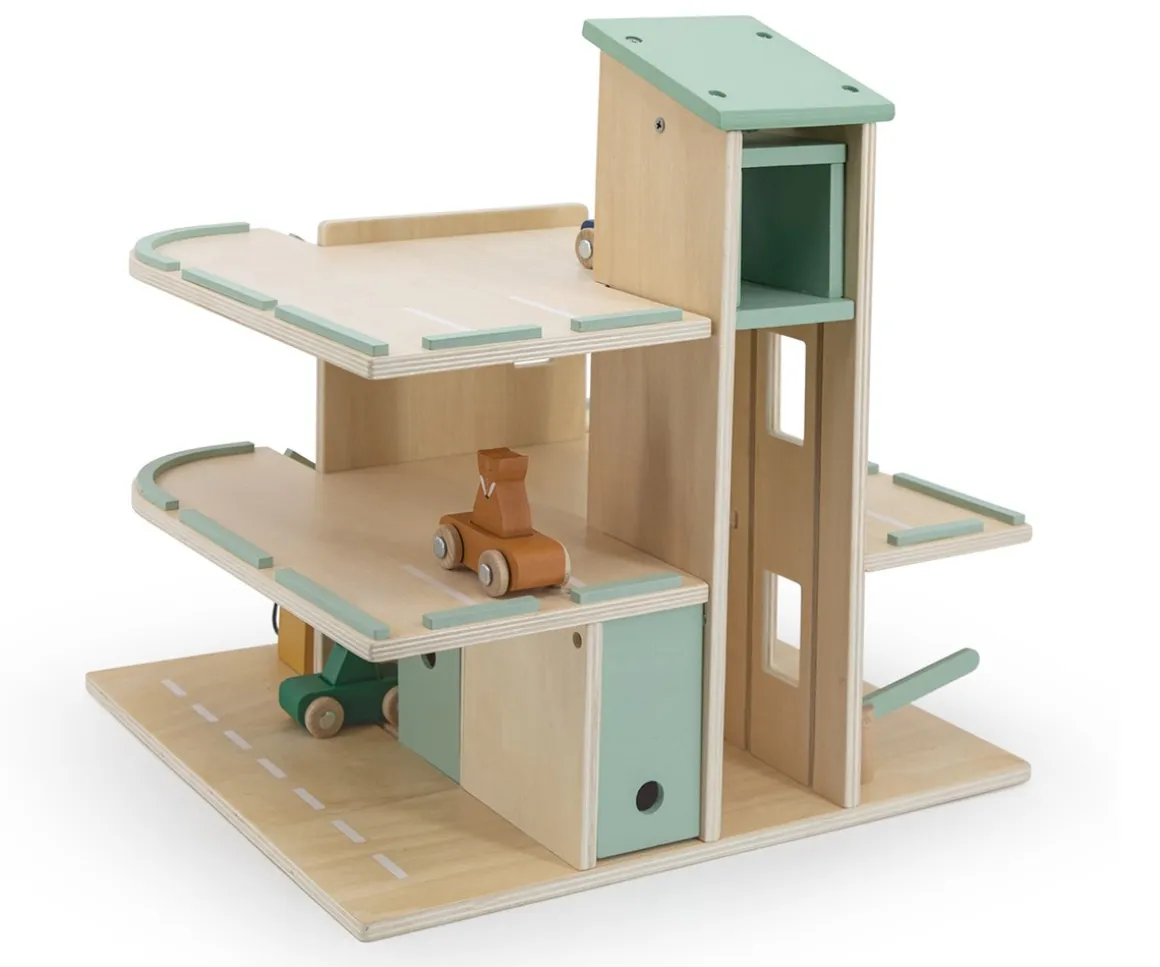 Garaje Madera Animales