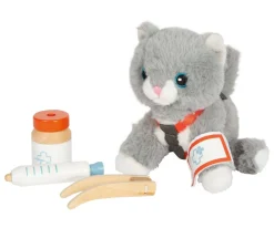 Gato con Bolsa de Transporte y Set de Cuidados