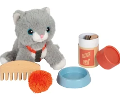 Gato con Bolsa de Transporte y Set de Cuidados