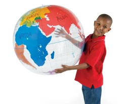 Globo Terráqueo Hinchable para Pintar
