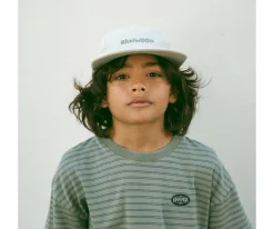 Gorra Banwood Washed 5 Paneles Crema