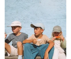 Gorra Banwood Washed 5 Paneles Crema