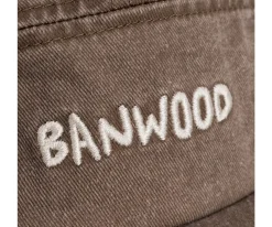 Gorra Banwood Washed 5 Paneles Brown