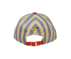 Gorra Stripes Blue Whale + Sandy Yellow Personalizable