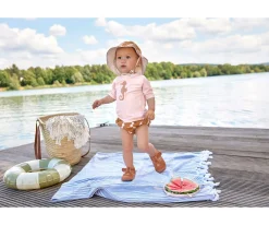 Gorrito de Baño Reversible Seahorse Caramel