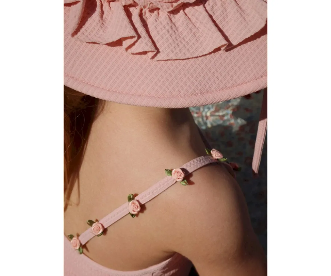 Gorrito de Playa Fleuri Powder Pink