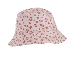 Gorro de Playa Old Pink Leopard Print