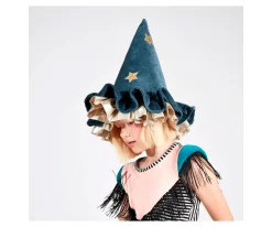 Gorro Puntiagudo Azul Stars