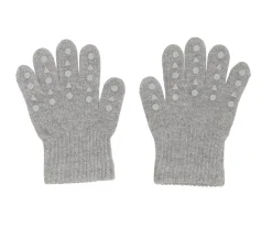 Guantes Antideslizantes Lana Merino Gris Melagne
