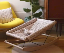 Hamaca para Bebé Growing Green con Funda Leonie Latte