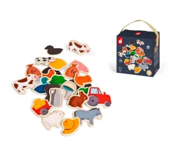 Imanes Animales de Granja 24 Piezas