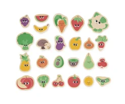 Imanes de Frutas y Verduras