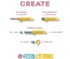 Kit Discover 260 piezas