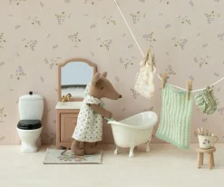 Lavabo Aparador con Espejo para Ratón Dark Powder