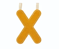 Letra Tela Reversible Fosforescente X