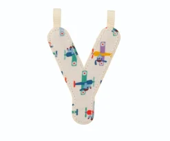 Letra Tela Reversible Fosforescente Y