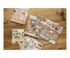 Libro de Pegatinas Reutilizables Jim y Vehículos