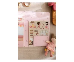 Libro de Pegatinas Reutilizables Rosa y sus Amigos