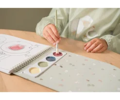 Libro para Colorear con Acuarelas Little Farm