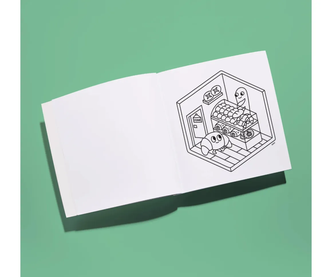 Libro para Colorear Cozy Art Paris