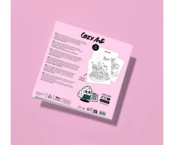 Libro para Colorear Cozy Art Kawai