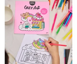 Libro para Colorear Cozy Art Kawai