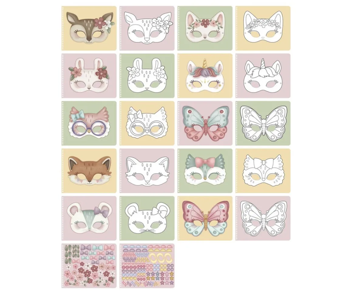 Libro Recorta y Pinta Máscaras