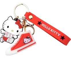 Llavero Colgante Hello Kitty Zapatilla Rojo