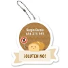 Llavero Personalizado Gluten No