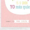 Lámina Personalizada Rosa Profe Te Quiero