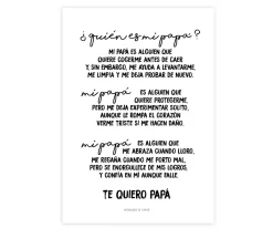 Lámina ¿Quién es mi papá?