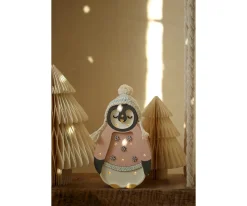 Lámpara Baby Penguin Mini Pink