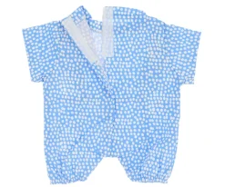 Lola La Chimpancé con Body Popelín Topos Royal y Gorro Pescador