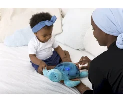 Luz Nocturna Recargable Tranquil Turtle Aqua