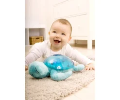 Luz Nocturna Recargable Tranquil Turtle Aqua