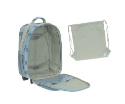 Maleta Infantil Pattern Party Blue / Green