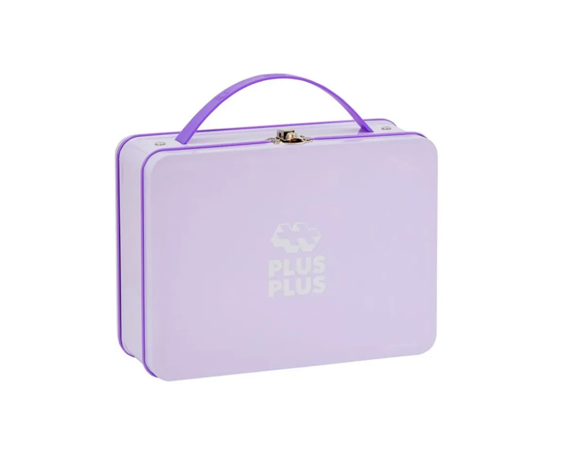 Maletín Metálico Violeta Pastel 600 Piezas