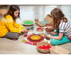 Mandala Pequeños Conos Verdes