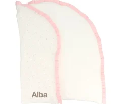 Manta Arrullo Rainbow Dots Rosa Personalizable