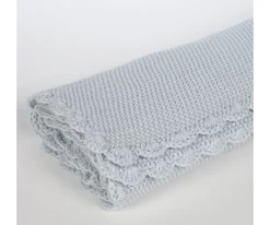 Manta Arrullo Tricot Blue Personalizable