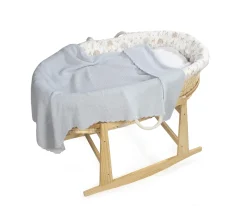 Manta Arrullo Tricot Blue Personalizable