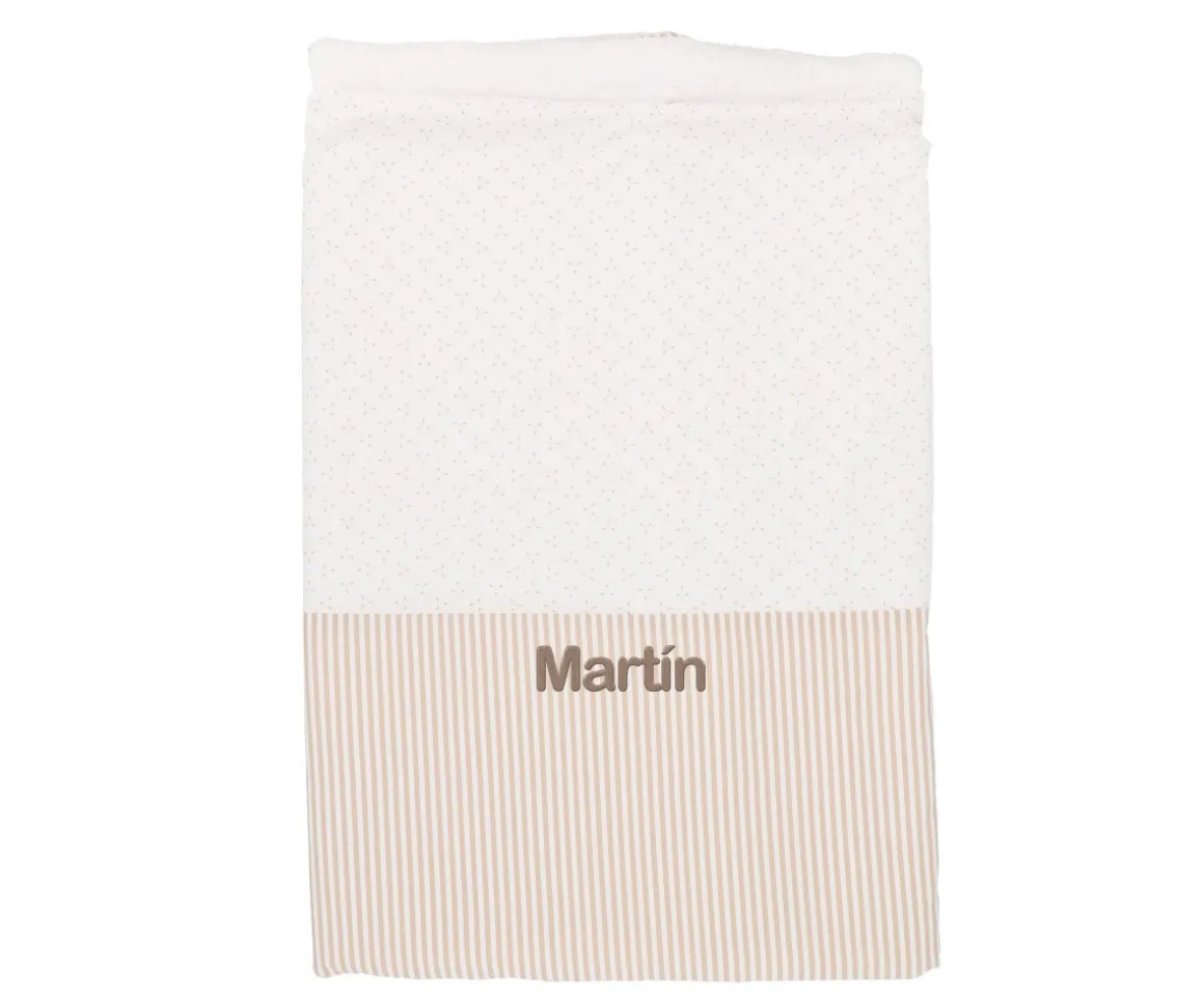 Manta Coralina Dorset Beige Personalizable