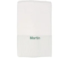 Manta Coralina Dorset Verde Personalizable