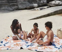 Manta de Playa y Picnic Terracota