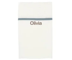 Manta Rainbow Dots Azul Personalizable