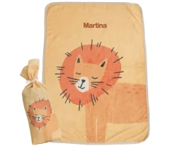 Manta Super Suave León Personalizable