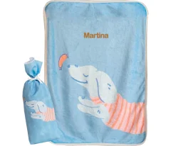 Manta Super suave Perrito Personalizable
